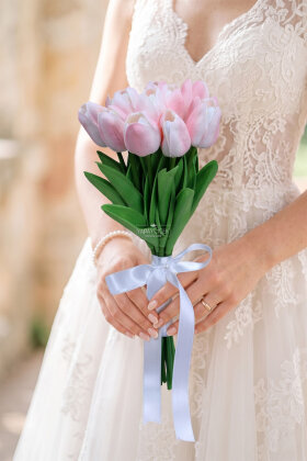 Tatlı Telaş Gelin Buketi 2li Set - Yapay Çiçek Deposu