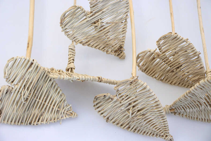Örme Rattan Flat Heart 6lı - 3