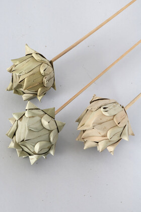 3 lü Tropik Yaprak Kaplamalı Artichoke - 3