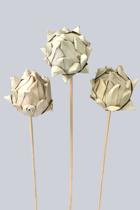3 lü Tropik Yaprak Kaplamalı Artichoke - 2