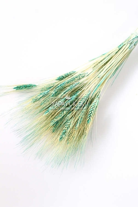 Kuru Başak Demeti Turkuaz - Yapay Çiçek Deposu