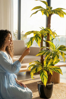 Bodur Yapay Ağaç Cordyline 125 cm Model 2 - 1