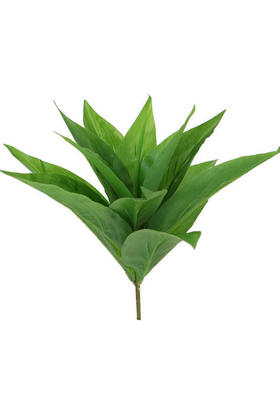 Yapraklı Model Dekor Bitkisi 27 cm Yeşil - 1