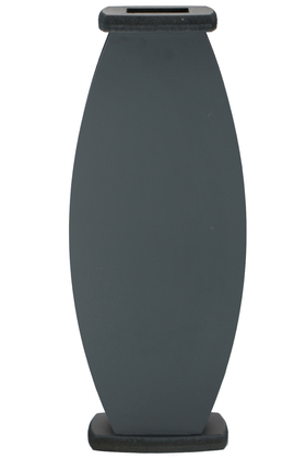 50 cm Siyah Ahşap Vazo Model-1 - Yapay Çiçek Deposu