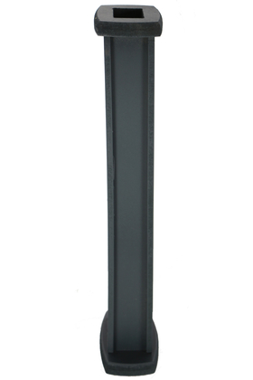 50 cm Siyah Ahşap Vazo Model-1 - 3
