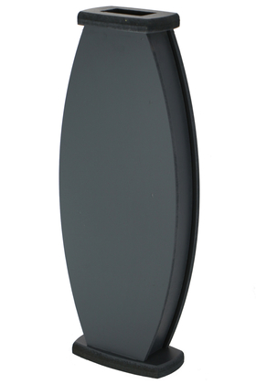 50 cm Siyah Ahşap Vazo Model-1 - 2