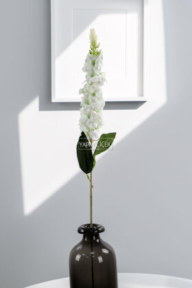 Yapay Çiçek Snapdragon Dali 70 cm Beyaz - 3