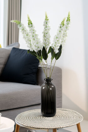 Yapay Çiçek Snapdragon Dali 70 cm Beyaz - 2