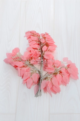 Yapay 12li Benjamin Yaprağı Pembe 60 cm - 2