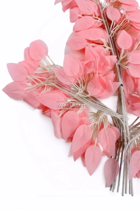 Yapay 12li Benjamin Yaprağı Pembe 60 cm - 3