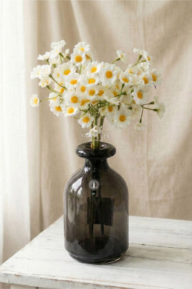 Yapay 100 Çiçekli Vadi Papatyası Demeti 35 Beyaz - 3