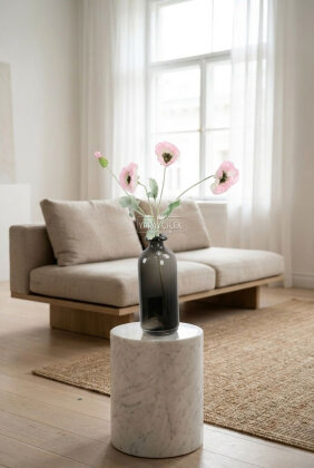 Yapay Çiçek 4lü Prenses Çiçeği Dalı 60 cm Pembe - 2