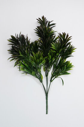  Yapay Yeşillik 5 Dallı Boxtree Demeti 37 cm Yeşil - 3