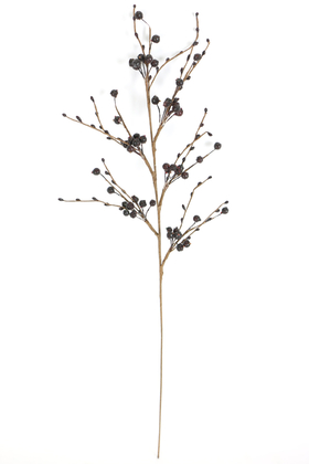 Yapay 6lı Dal Kokina 75 cm Koyu Vişne - 3