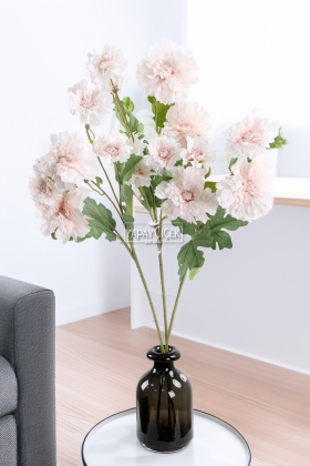 Yapay 6lı Gerbera Dalı 80 cm Açık Pembe - Yapay Çiçek Deposu