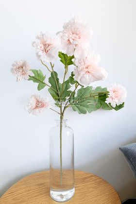 Yapay 6lı Gerbera Dalı 80 cm Açık Pembe - 2