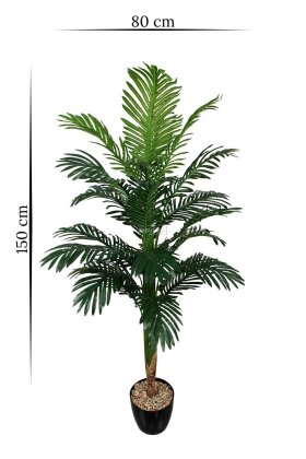 Yapay Ağaç 22 Yapraklı Zen Haven Areka Palmiyesi Ağacı 150 cm - 4