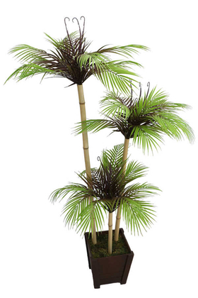 Yapay Ağaç 3 Bambu Gövdeli Fenix Ağacı 150 cm - 2