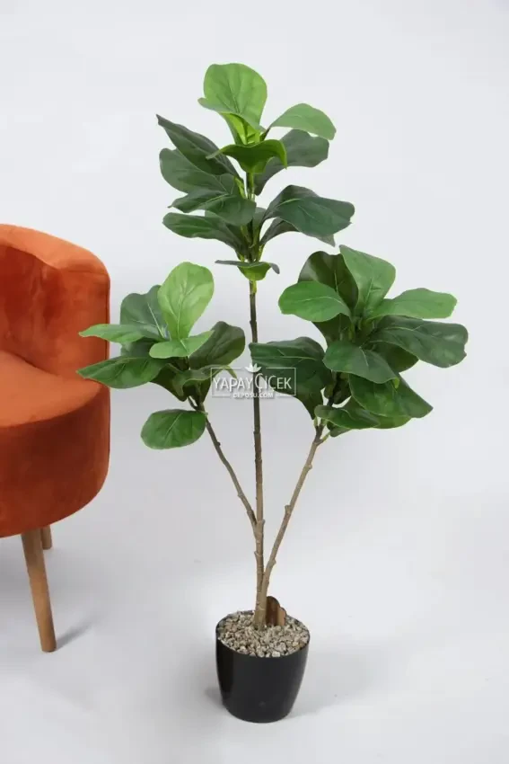 Yapay Ağac Keman 3 Gövdeli 105 cm - Yapay Çiçek Deposu