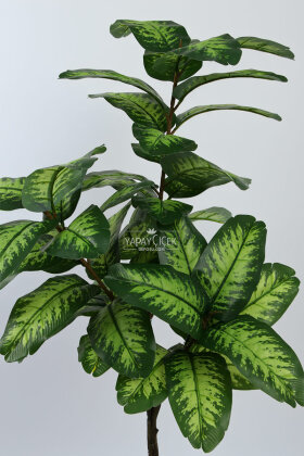 Yapay Ağaç 3 Dallı Difenbahya 140 cm - 4