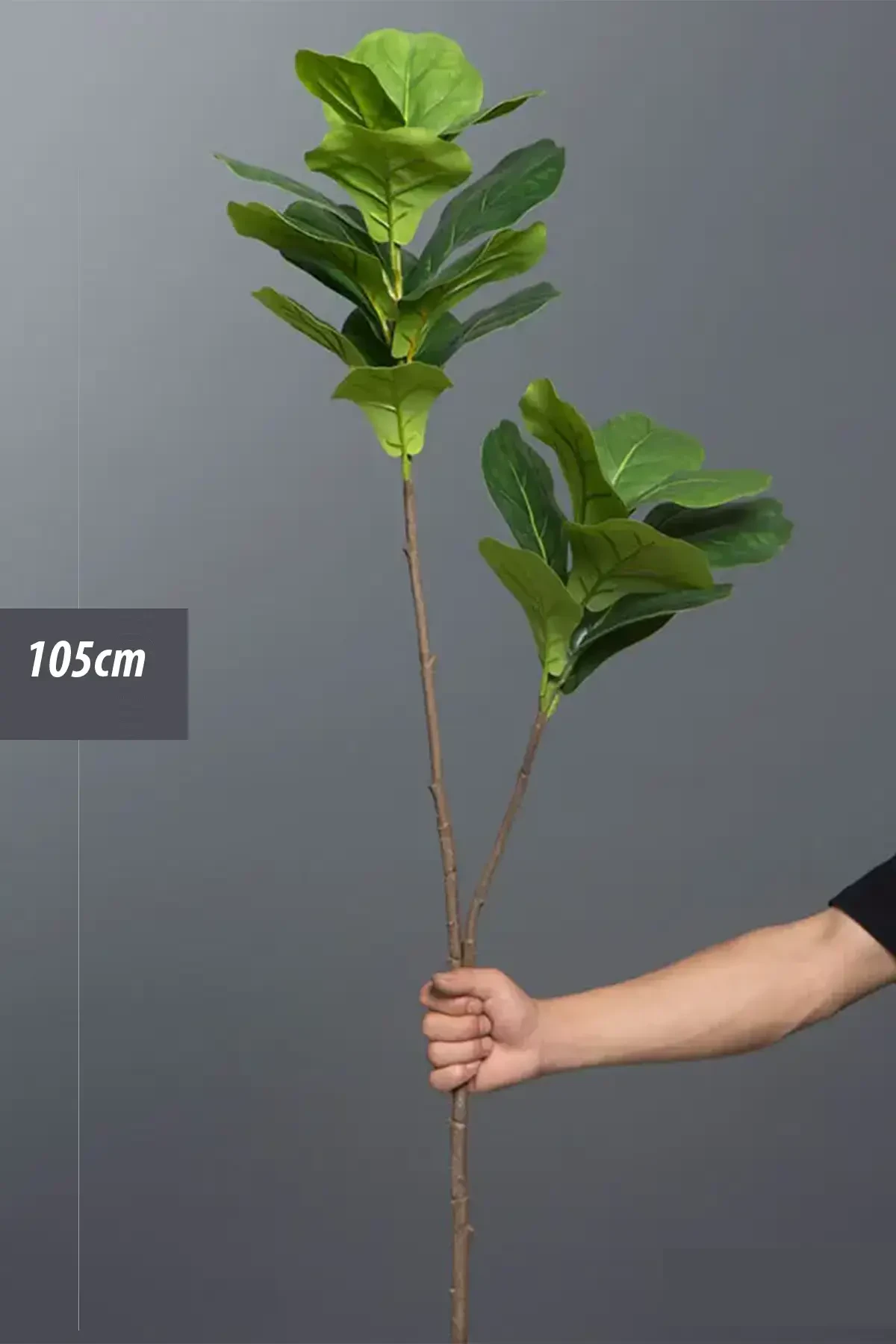 Yapay Ağac Keman Bitkisi 2 Dallı 105 cm (Saksısız) - 2