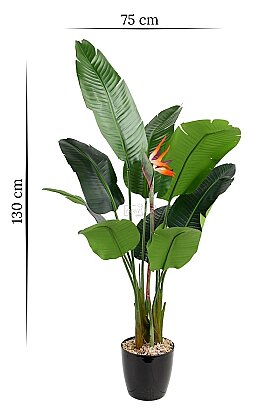 Yapay Ağaç Minimal Botanik Çiçekli Starliçe Ağacı 130 cm - 4