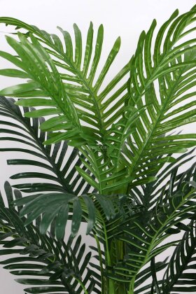 Yapay Ağaç 16 Yapraklı Minimalist Tropika Areka Palmiyesi Ağacı 130 cm - 3