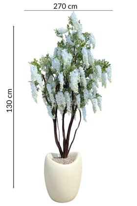 Yapay Ağaç Riviera Silk Sarkan Akasya Ağacı 270 cm - 5