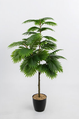 Yapay Ağaç 46 Yapraklı Areka Palmiyesi 130 cm Yeşil - 2