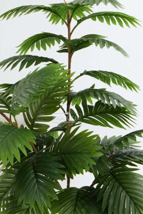 Yapay Ağaç 46 Yapraklı Areka Palmiyesi 130 cm Yeşil - 3