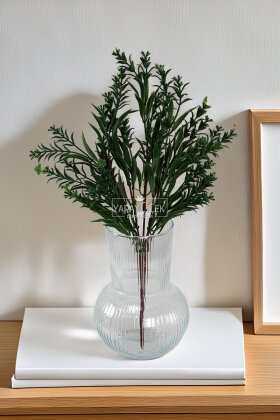 Yapay Asparagus Fern Demeti 38 cm Yeşil - Yapay Çiçek Deposu