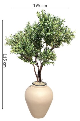 Yapay Ağaç Atelier d'Olive Zeytin Ağacı 195 cm - 5