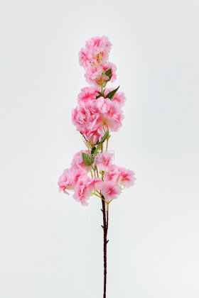 Yapay Lüx Kabarık Bahar Dalı 100 cm Pembe - 3