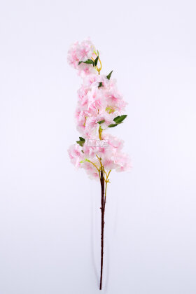 Yapay Lüx Kabarık Bahar Dalı 100 cm Toz Pembe - 3