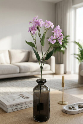 Yapay Çiçek Bahar Filizi 63 cm Lila - 2