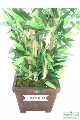 Yapay Bambu Ağacı 10 Gövde 180 cm - 2