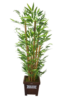 Yapay Bambu Ağacı 6 Gövde 110 cm Model 10 - Yapay Çiçek Deposu