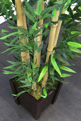 Yapay Bambu Ağacı 6 Gövde 110 cm Model 10 - 6