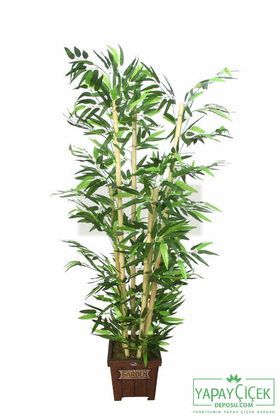 Yapay Bambu Ağacı 6 Gövde 140 cm (Model8) - 2