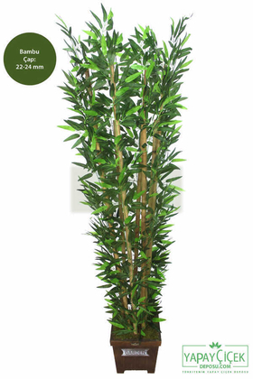 Yapay Bambu Ağacı 6 Gövde 180 cm Model4 - 1