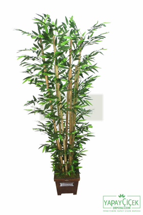 Yapay Bambu Ağacı 8 Gövde 180 cm Model 5 - 2