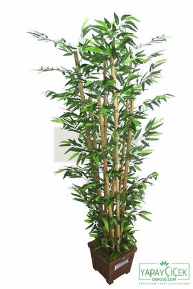 Yapay Bambu Ağacı 8 Gövde 180 cm Model 5 - 3