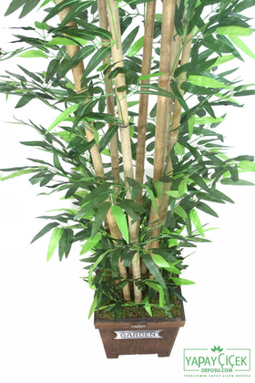 Yapay Bambu Ağacı 8 Gövde 180 cm Model 5 - 4