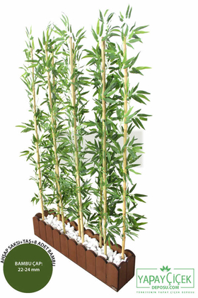 Yapay Bambu Seperatör (20x100x180 cm) - 1