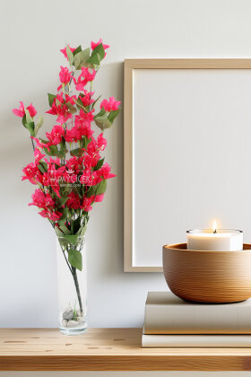 Yapay Lüx sarkan Begonvil 75 cm Fuşya - 2