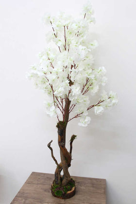 Yapay Beyaz Bahar Dalı Ağacı 120 cm - 1