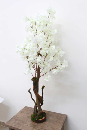 Yapay Beyaz Bahar Dalı Ağacı 120 cm - 2