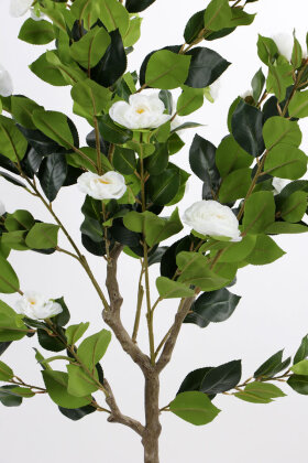 Yapay Premium Gül Ağacı 170 cm Beyaz - 4