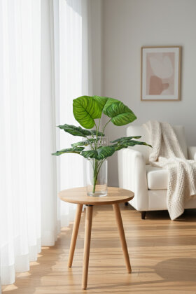 Yapay Bitki 12 Yapraklı Calypso Demeti 47 cm Yeşil - Yapay Çiçek Deposu