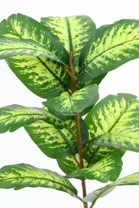 Yapay Bitki 15 Yapraklı Green Aura 60 cm Yeşil - 5